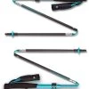Black Diamond Distance Carbon FLZ Poles Women, Sort/turkis