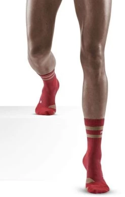 Cep Hiking 80's Mid Cut Socks Women, Oliven/gr&aring;