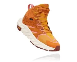 Hoka One One Anacapa GTX Mid Sko Damer, Pink/r&oslash;d