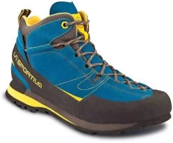 La Sportiva Boulder X Mid Sko Herrer, Bl&aring;/gr&aring;