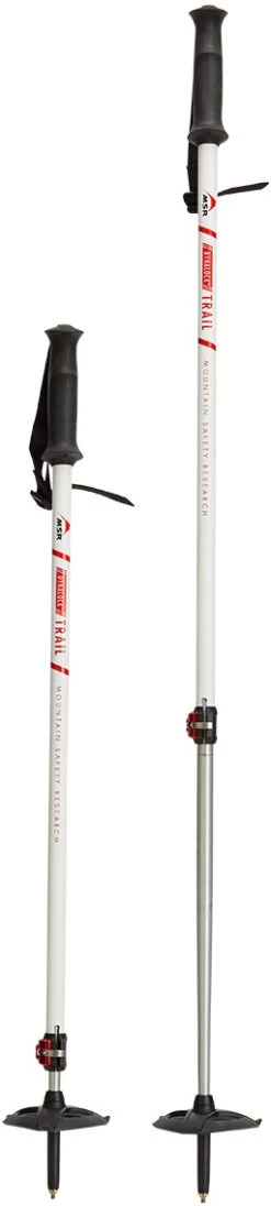 MSR DynaLock Trail St&aelig;nger 2 Sektioner, Hvid