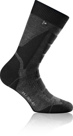 Rohner Back-Country L/R Sokker, Sort/gr&aring;