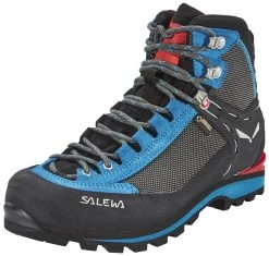 SALEWA Crow GTX Sko Damer, Gr&aring;/turkis