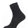Sealskinz Waterproof All Weather Ankelsokker Med Hydrostop (vandafvisende), Sort
